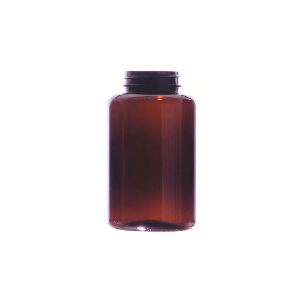 250ml Amber PET Skypack Jar 45/400 Neck
